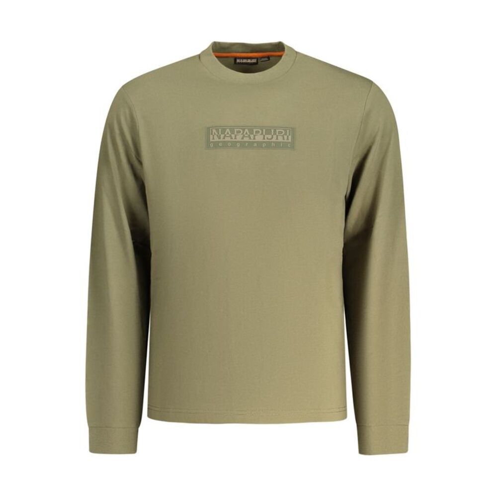 Napapijri Green Cotton Men's T-Shirt